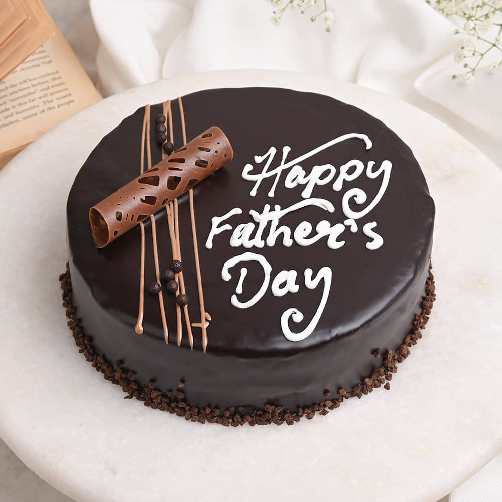 Happy Fathers Day Ice Cream Cake | surprise ice cream cake for dad