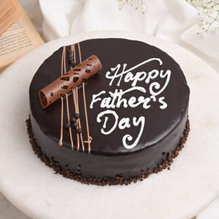 Fathers Day Chocolate Truffle Cake