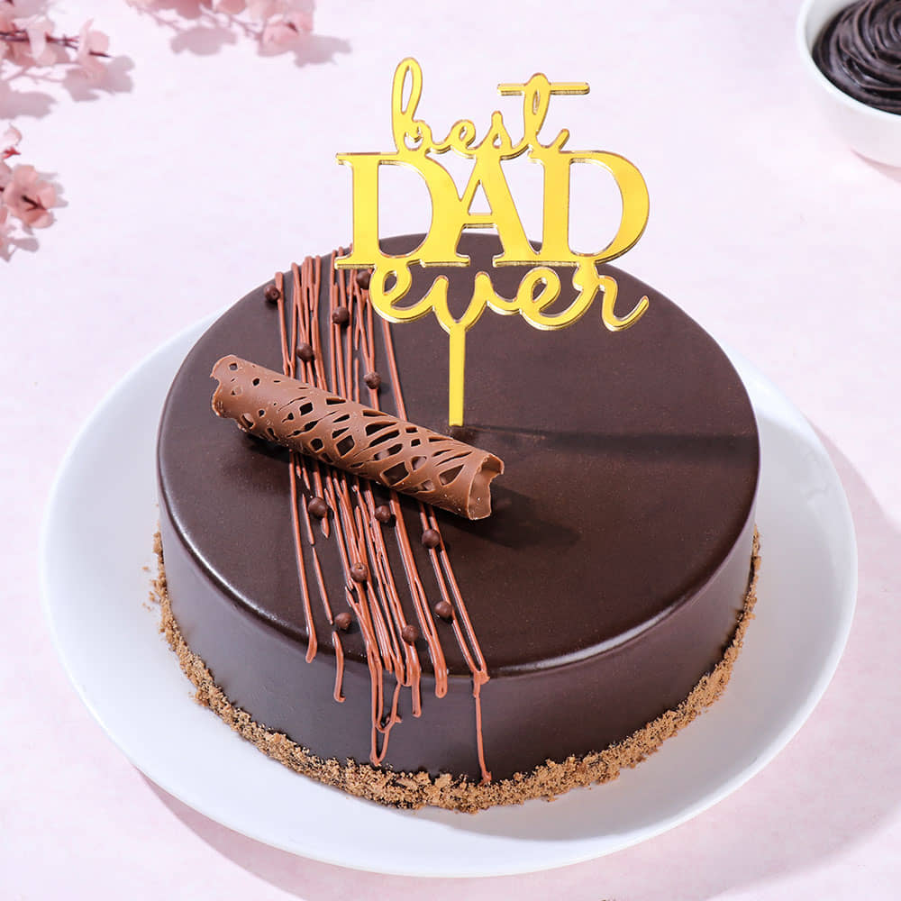 Chocolate Truffle Cake for Dad