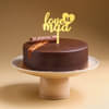 Love You Maa Choco Truffle Cake