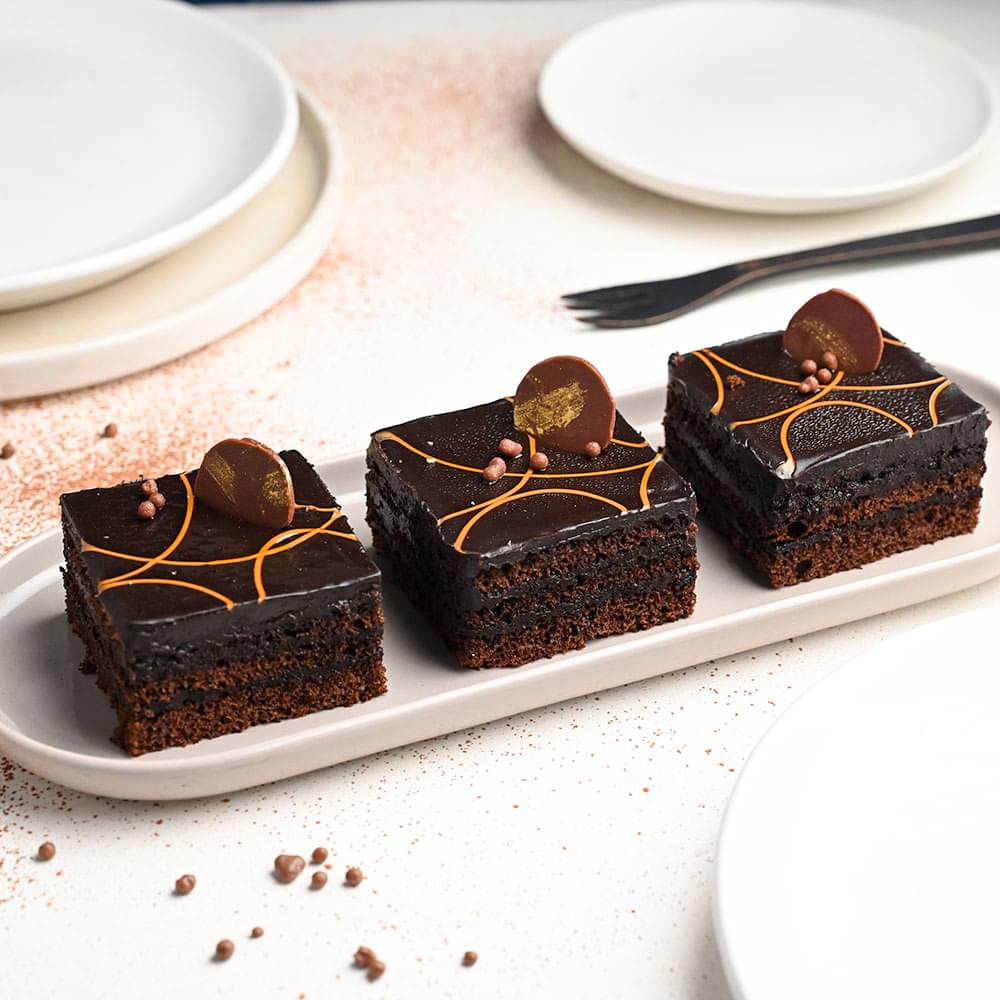 Chocolate Truffle Pastry 3 Pcs