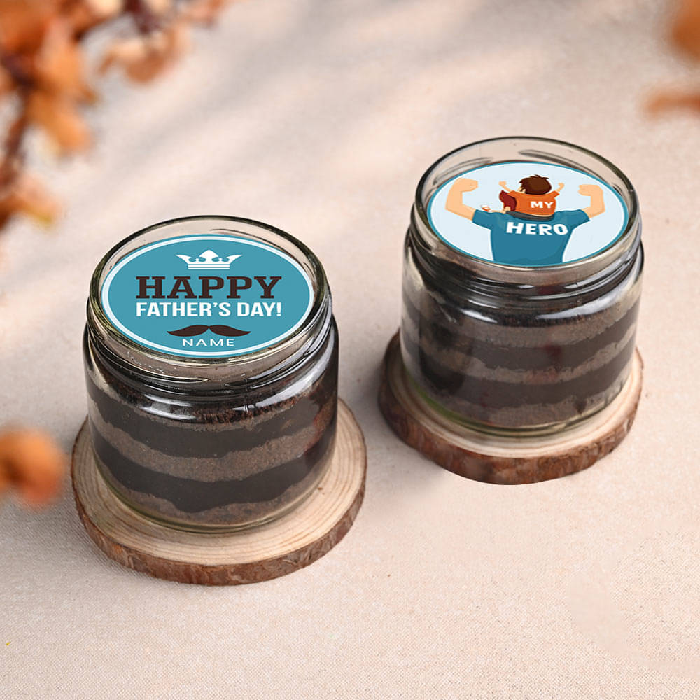 Father's Day Choco Jar Duo
