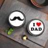 Father's Day Choco Jar Duo