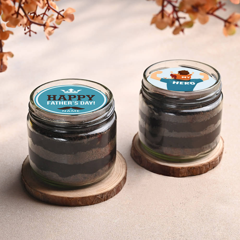 Father's Day Choco Jar Duo