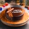 Christmas Wishes Chocolate Truffle Cake