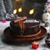 Christmas Wishes Chocolate Truffle Cake