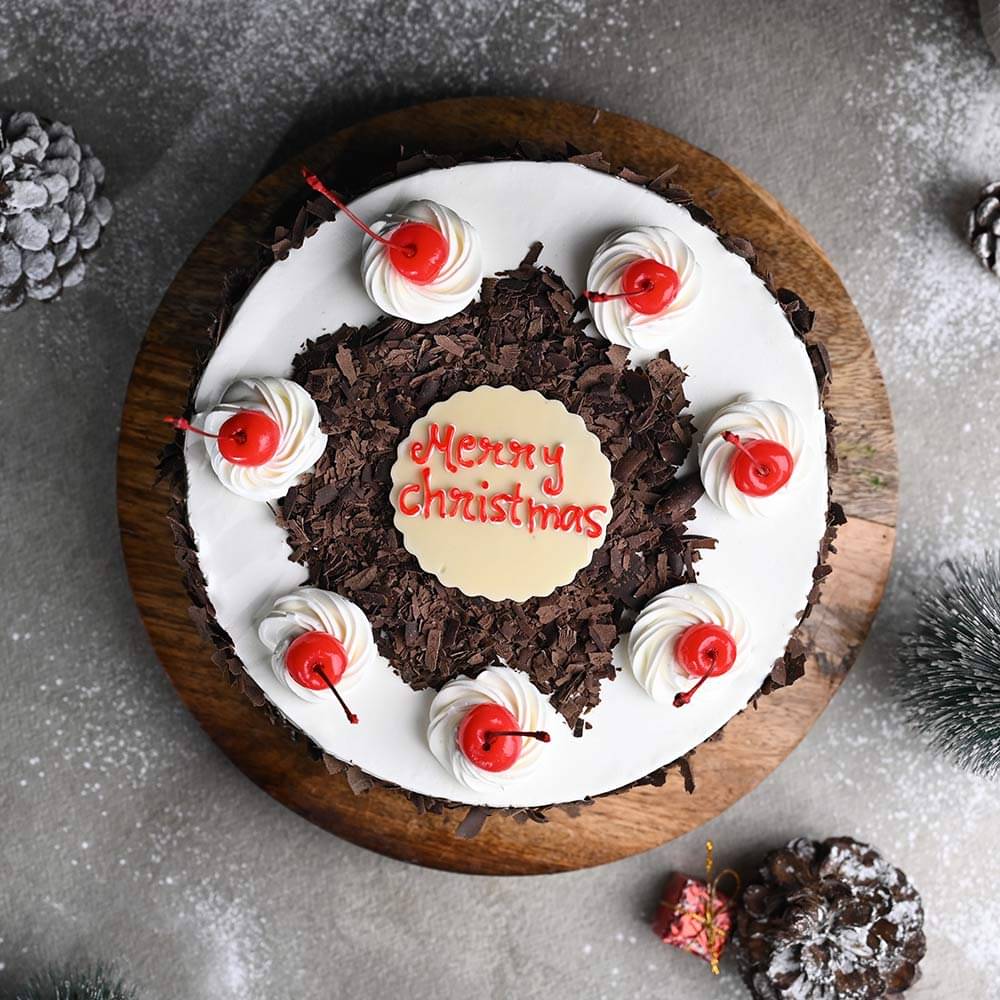 Xmas Blackforest Delight- Top View