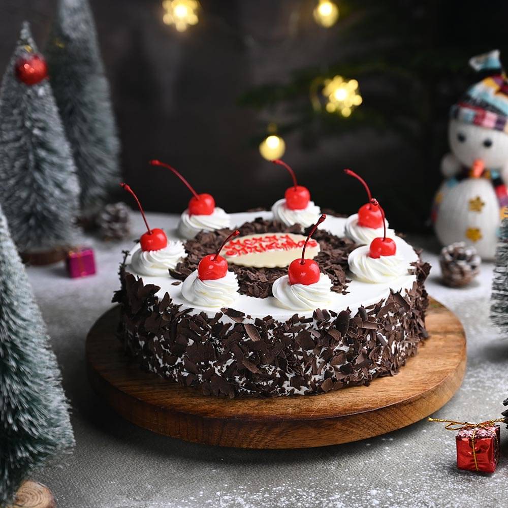 Xmas Blackforest Delight- Top View