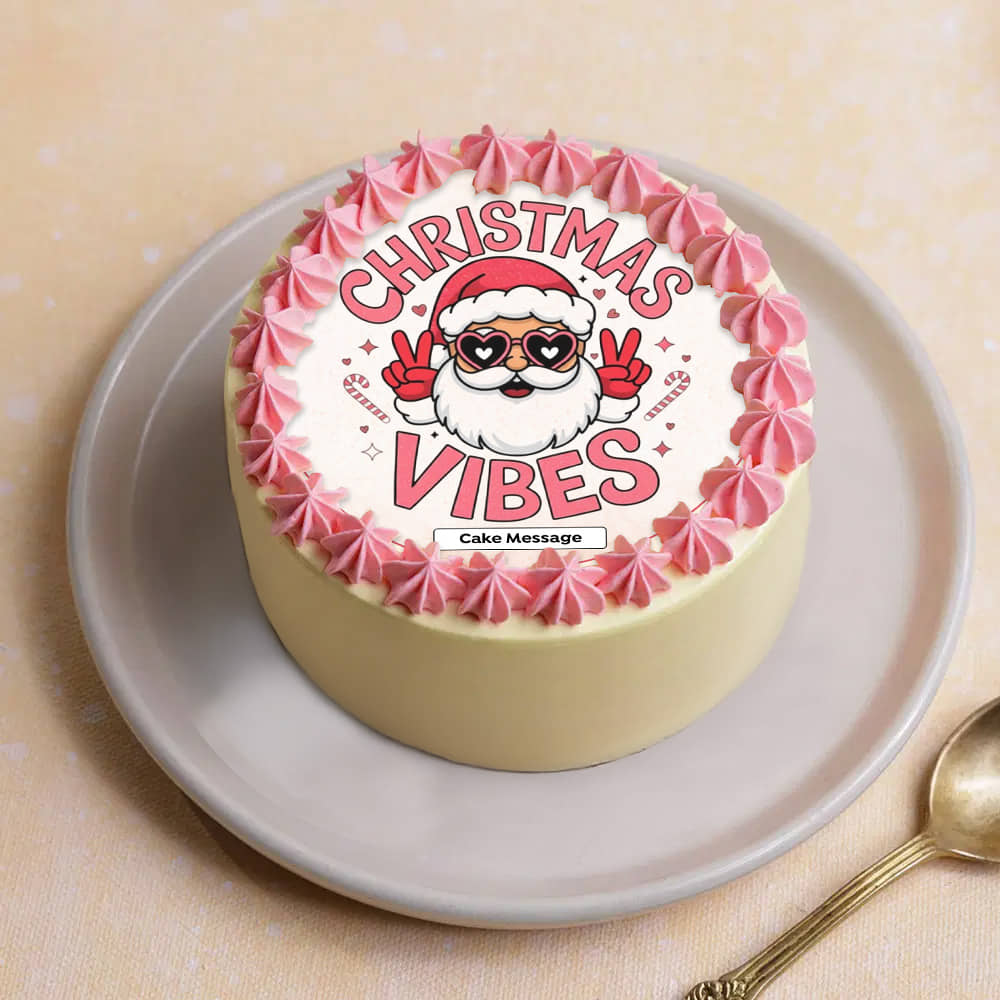 Christmas Vibes Bento Cake