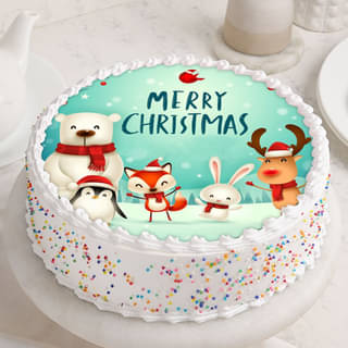 Online Photo Cake for Christmas 2023