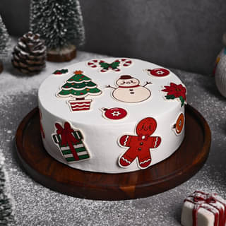 Christmas Wonderland Cake