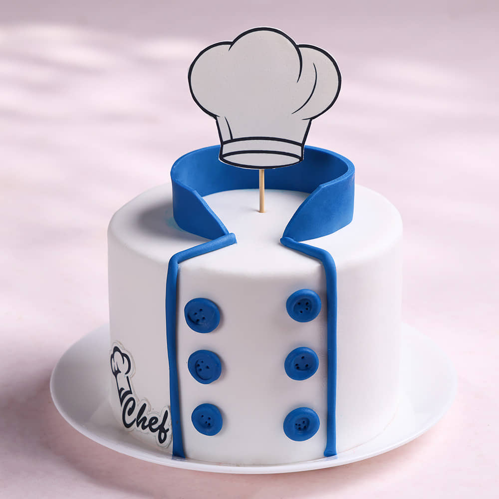 Classic Chef Uniform Cake Classic Chef Uniform Cake