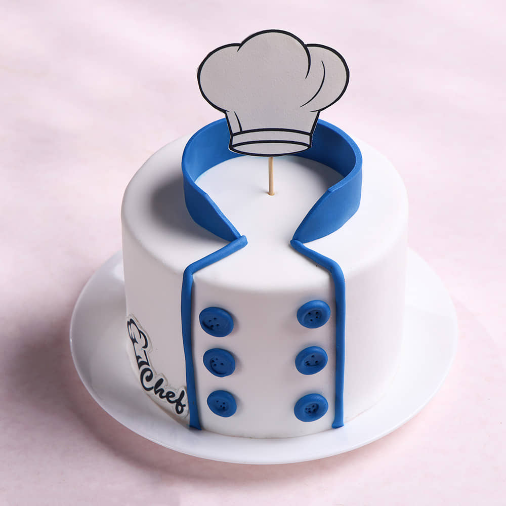 Classic Chef Uniform Cake