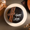 Classic Choco Truffle Happy Lohri Cake