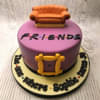 Buy Classic FRIENDS Fondant Cake Online