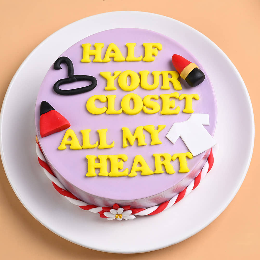Closet Companion Cake For Sibling