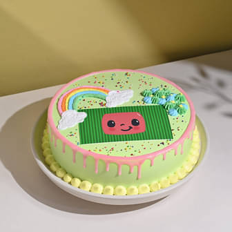 Cocomelon Rainbow Delight Cake
