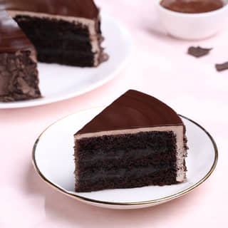 Sliced View of Coffee Swirl Cake