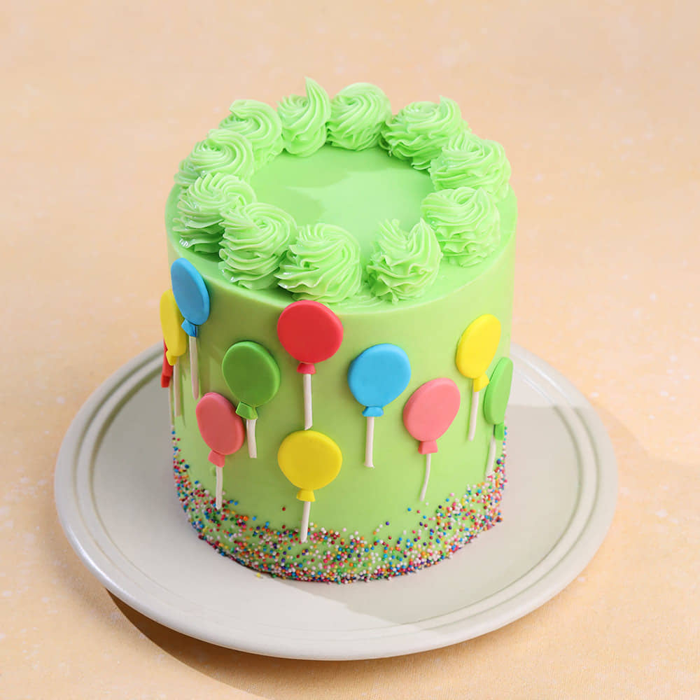 Colour Pop Balloon Cake