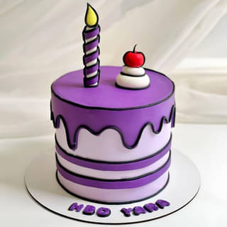 Order Comic Style Birthday Cake Online 