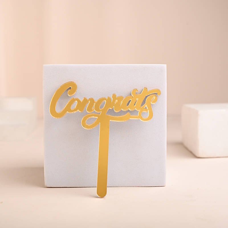 Congrats Cake Topper (as per the images)