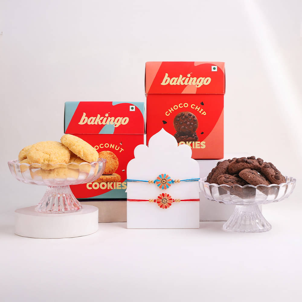 Cookies With Rakhi Combo