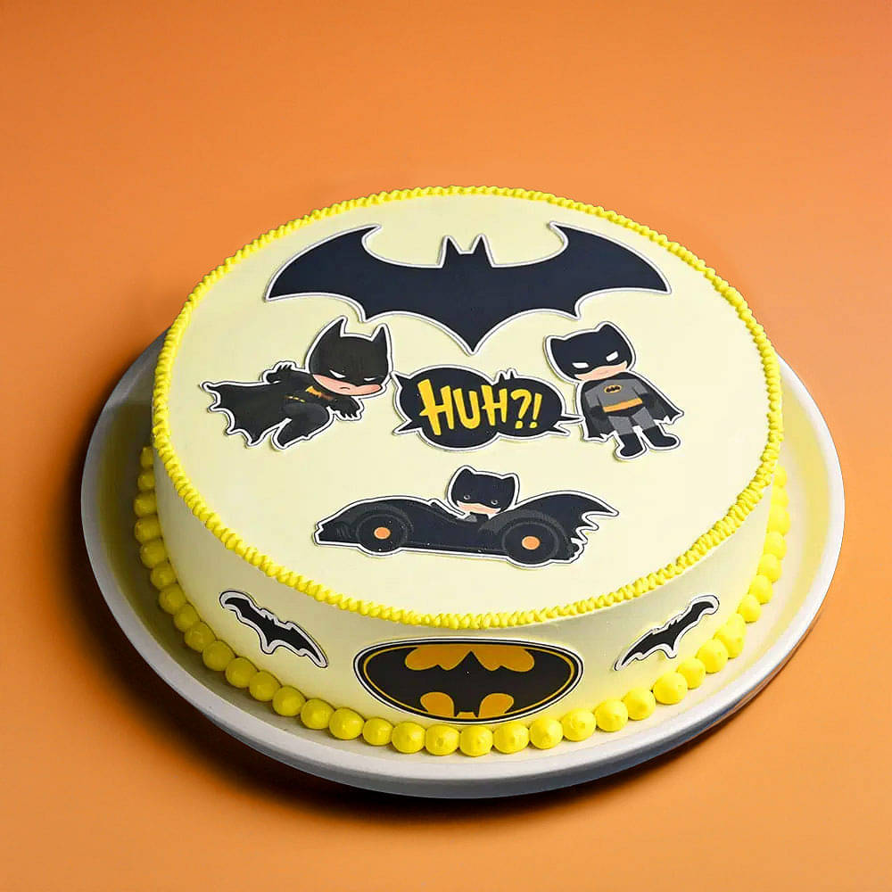Cool Batman Theme Cake
