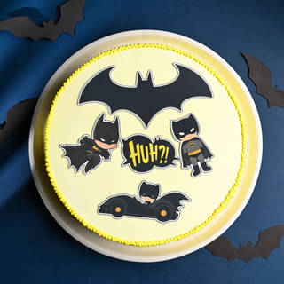 Cool Batman Theme Cake