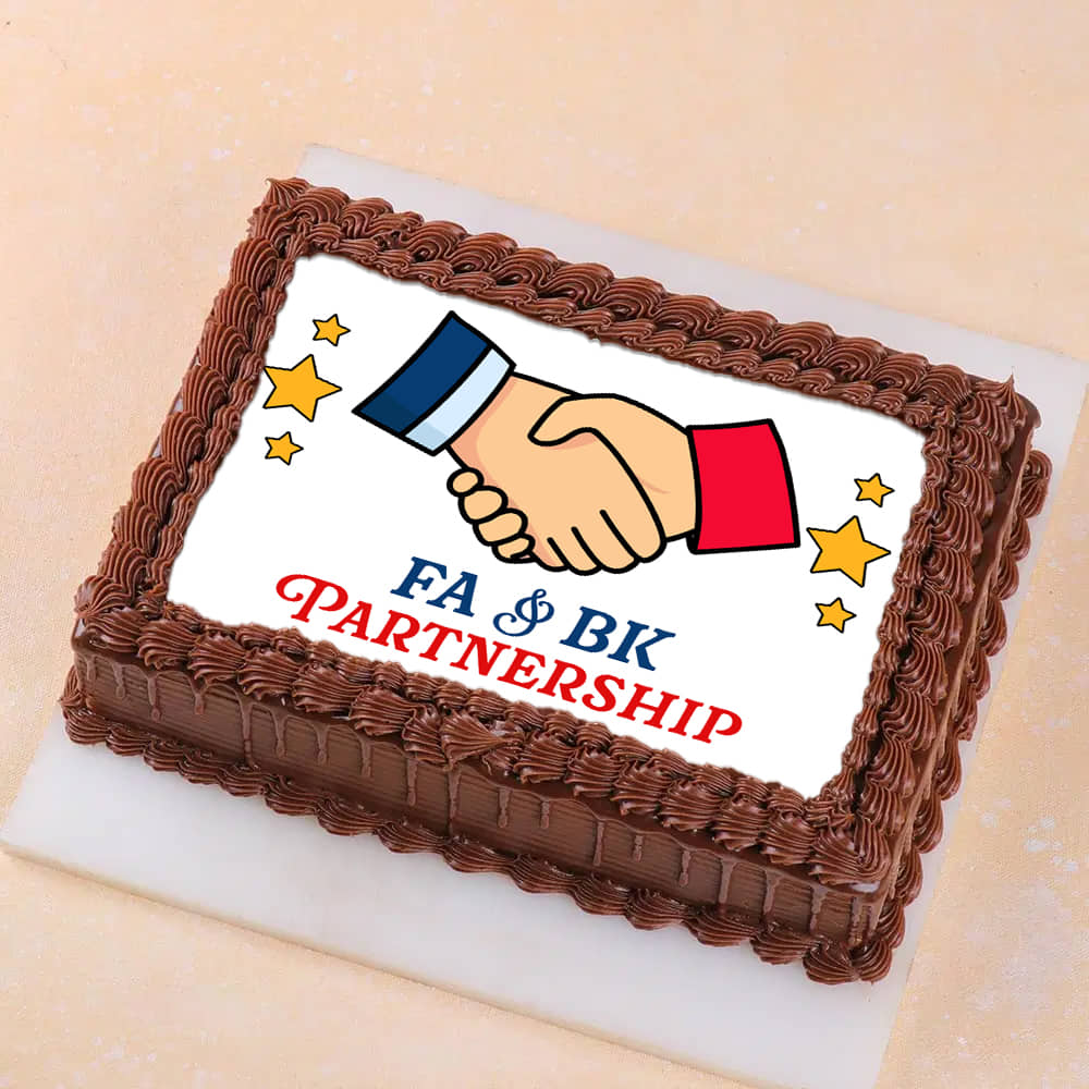 Corporate Collabs Celebration Cake