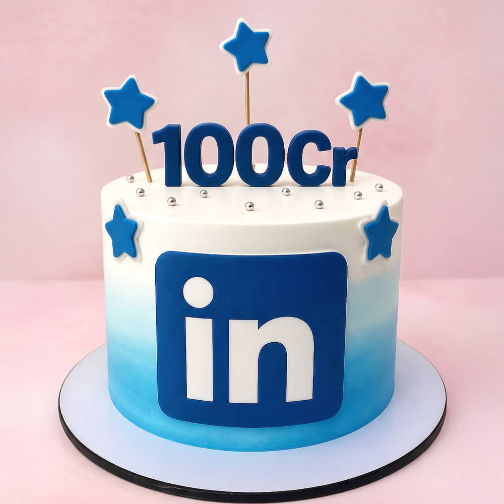 Corporate Ombre Cake