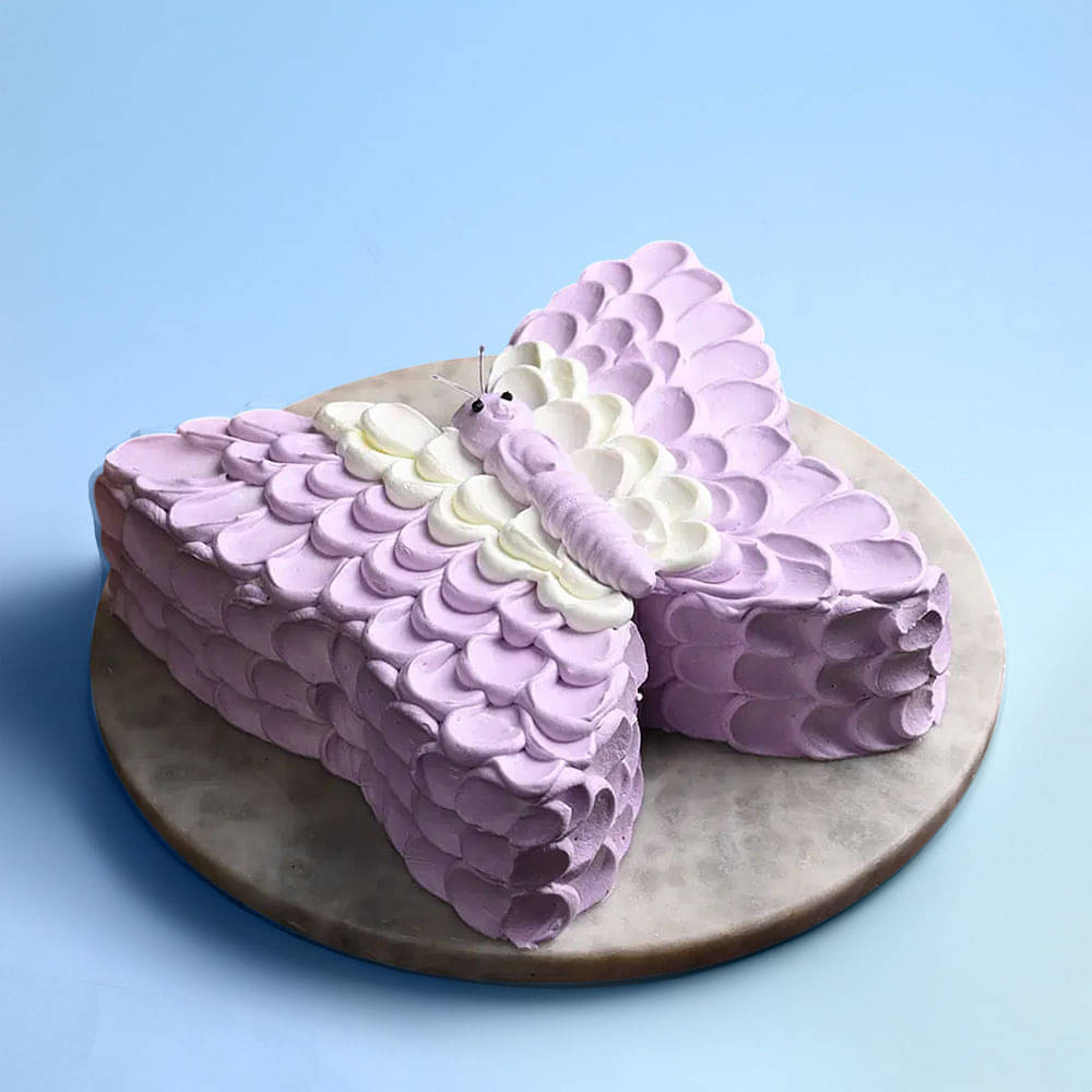 Creamy Butterfly Cake 