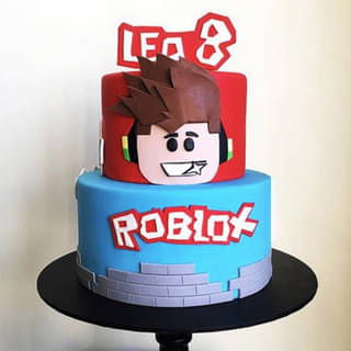 Order Creative Roblox Theme Fondant Cake Online