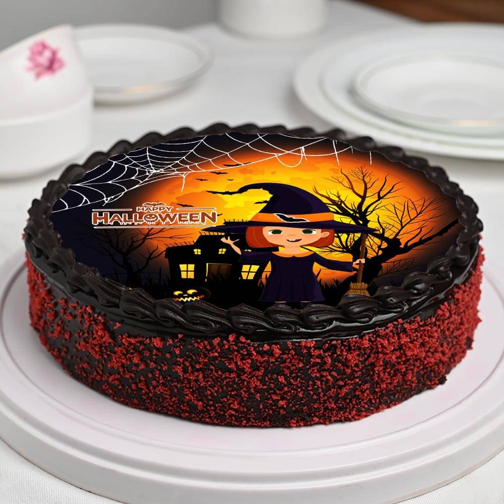 Moist Black Velvet Halloween Cake | Butternut Bakery