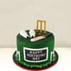 Cricket Cream N Fondant Cake