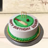 Cricket Kit Cream N Fondant Cake