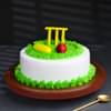 Cricket Kit N Pitch Cake