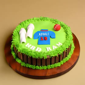 Cricket KitKat Cake