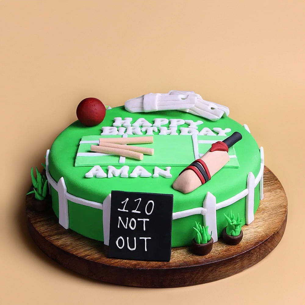 Front View of Pitch Perfect Celebration Cake
