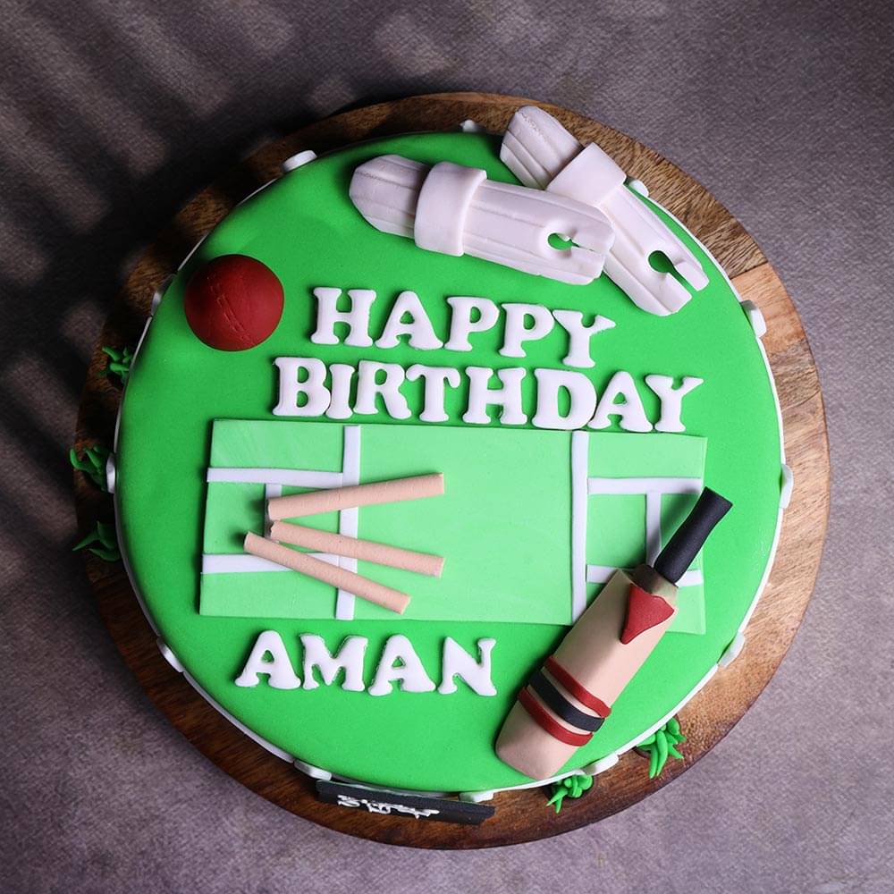 Top View of Pitch Perfect Celebration Cake