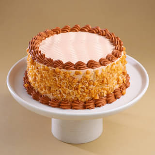 Crunchy Butterscotch Bliss Cake Crunchy Butterscotch Bliss Cake