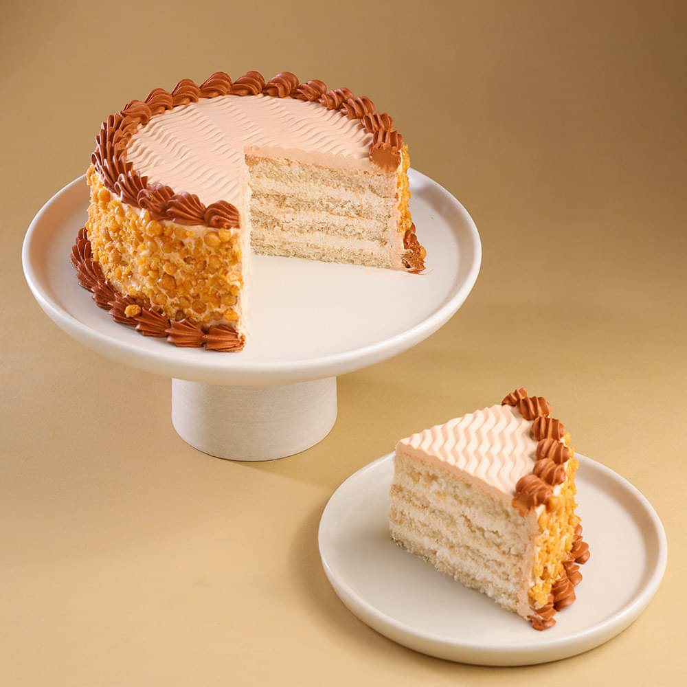 Crunchy Butterscotch Bliss Cake