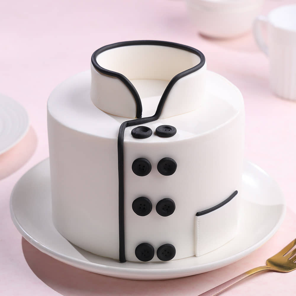Culinary Star Chef Coat Cake