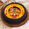 Custom Diwali Photo Cake