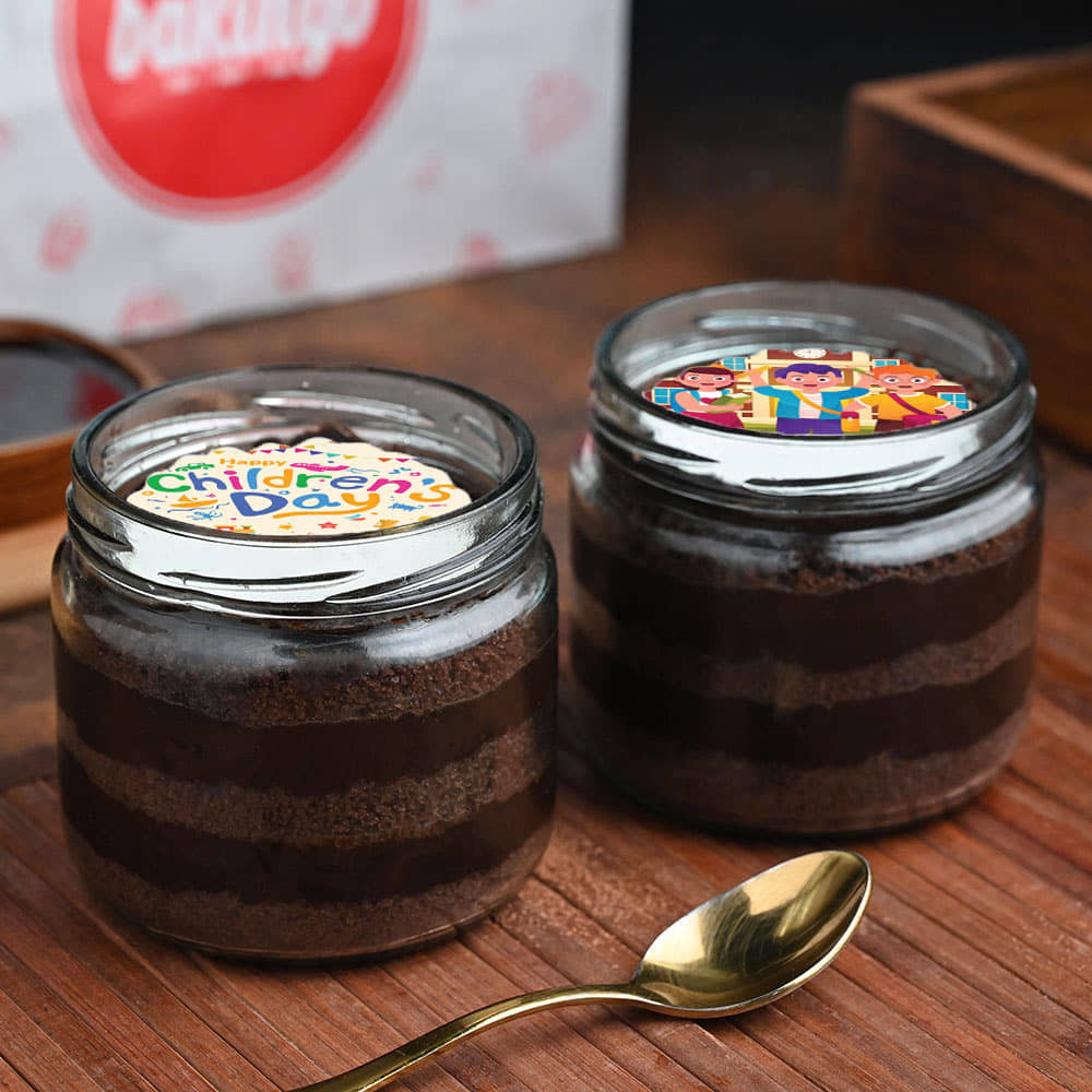 Children Day Choco Jar Cake