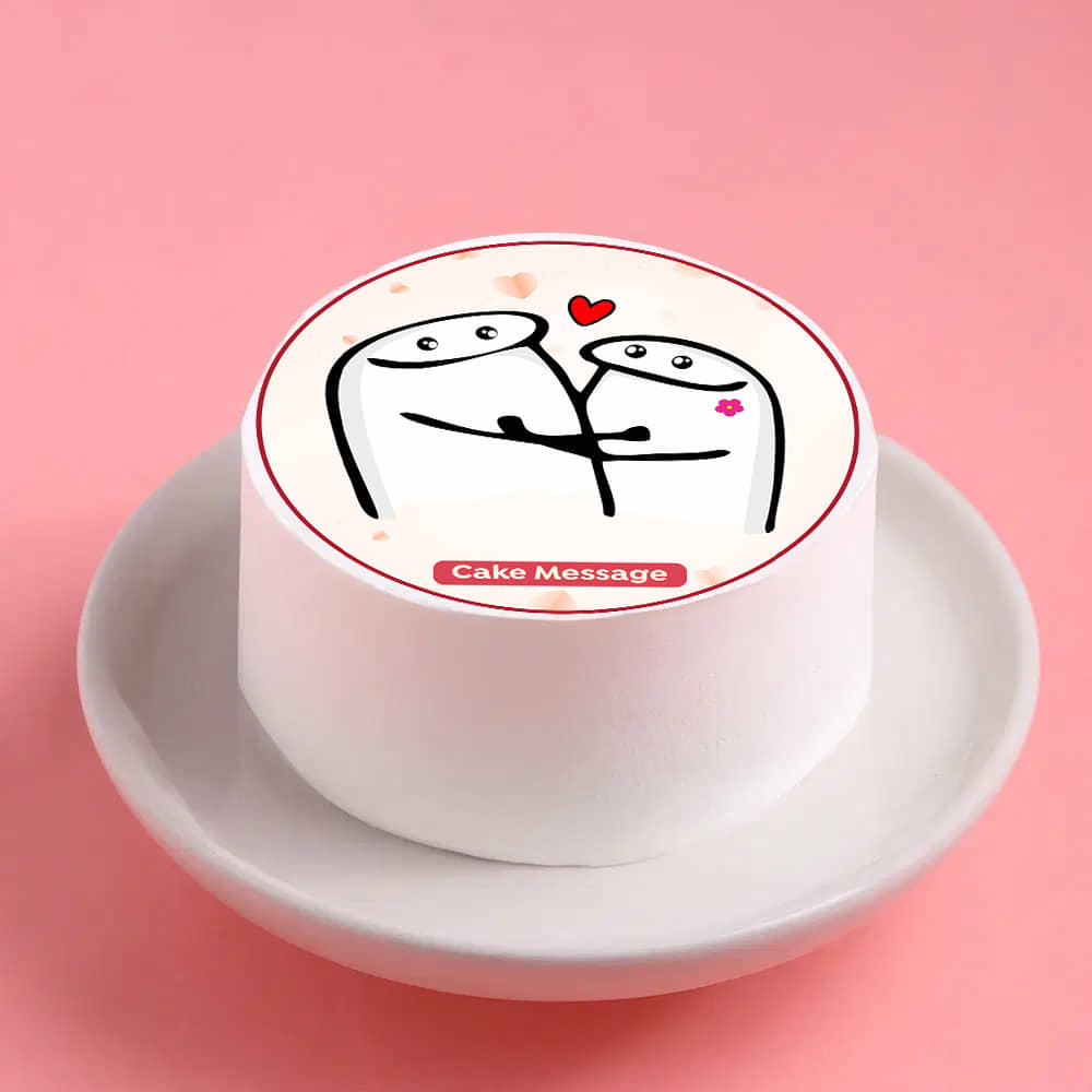 Cute Couple Bento Cake