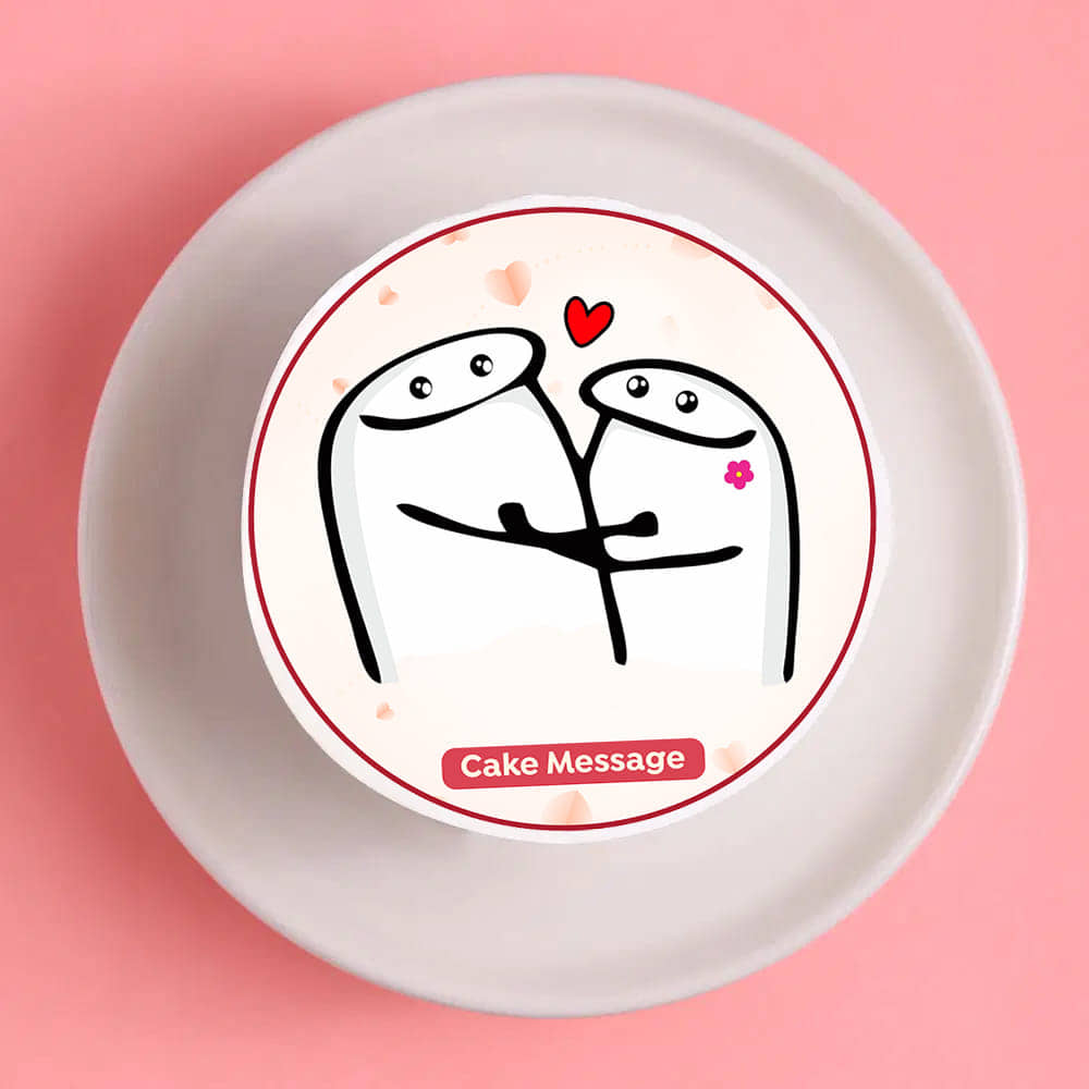 Cute Couple Bento Cake