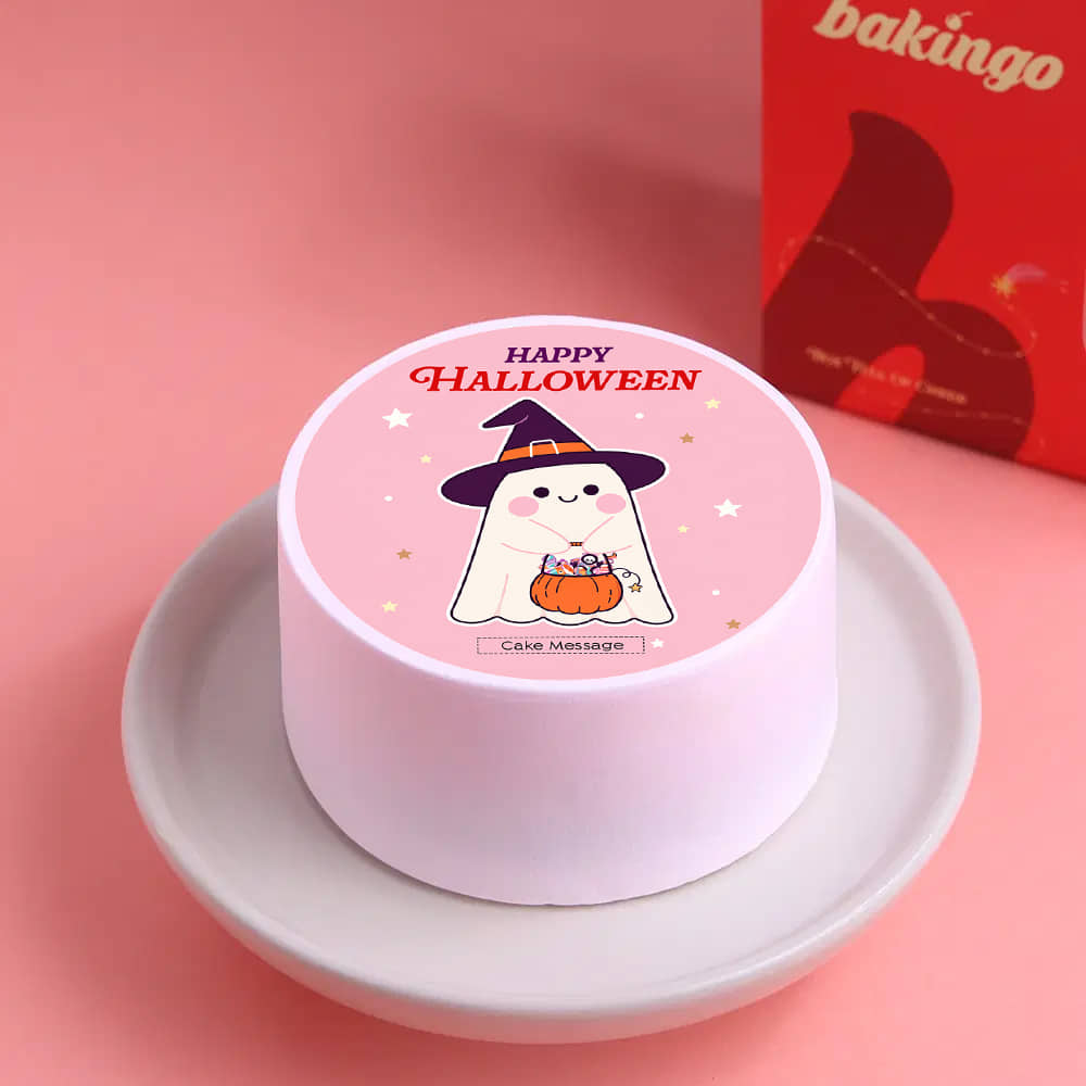 Cute Ghost Halloween Bento Cake Cute Ghost Halloween Bento Cake