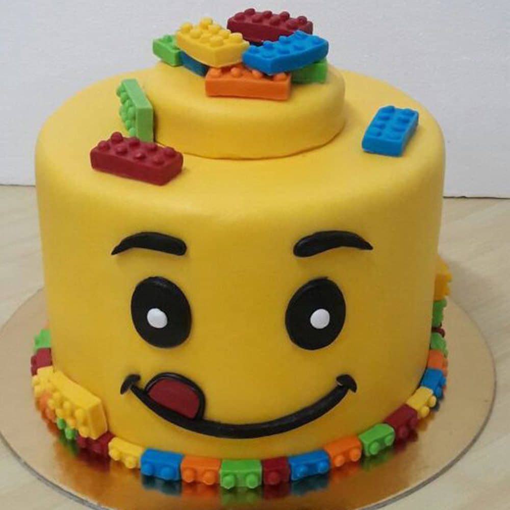 Lego Birthday Cake  Cakes by Robin