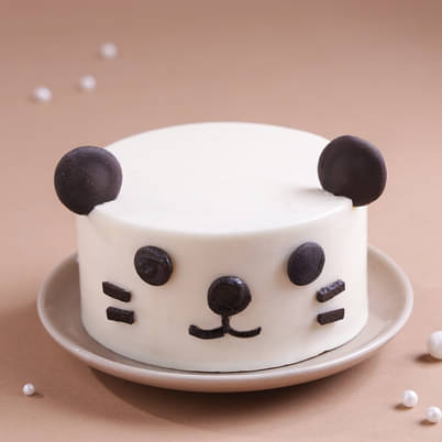 Cute Milk Chocolate Bento Cake