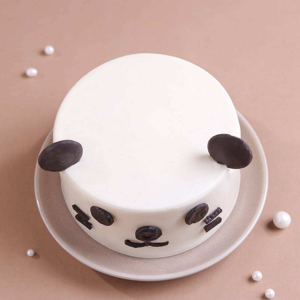 Cute Milk Chocolate Bento Cake
